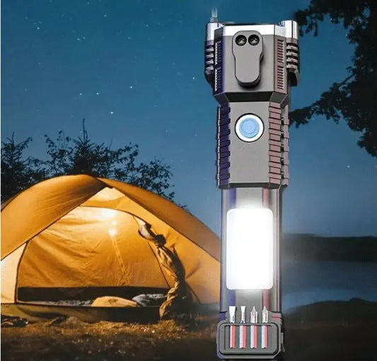 Wiederaufladbare LED-Taschenlampe – Hell, Langlebig und Tragbar Mivoza Deutschland
