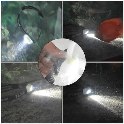 Wiederaufladbare Ultra-Helle LED-Stirnlampe Mivoza Deutschland