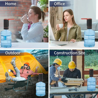 Wiederaufladbare elektrische Wasserpumpen-Dispenser mit USB-Ladung Mivoza Deutschland