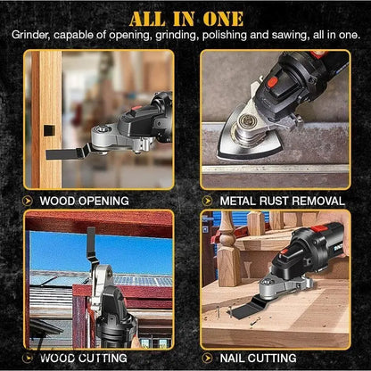 Winkelschleifer Universal-Aufsatz — Schneiden, Schleifen & Polieren in einem Mivoza Deutschland