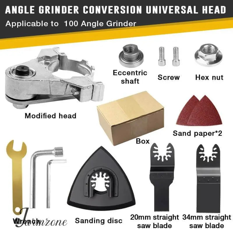 Winkelschleifer Universal-Aufsatz — Schneiden, Schleifen & Polieren in einem Mivoza Deutschland
