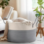 Gewebter Aufbewahrungskorb XL – Wäsche- und Spielzeug-Organizer