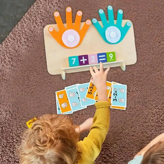 Zählblöcke mit Spielhänden — Montessori-Lernspaß fürs Zahlenlernen Mivoza Deutschland