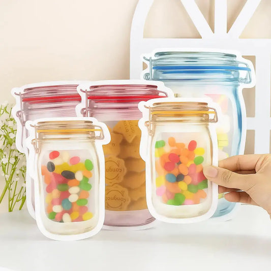 Ziplock-Beutel im Einmachglas-Stil – Wiederverwendbar & auslaufsicher Mivoza Deutschland