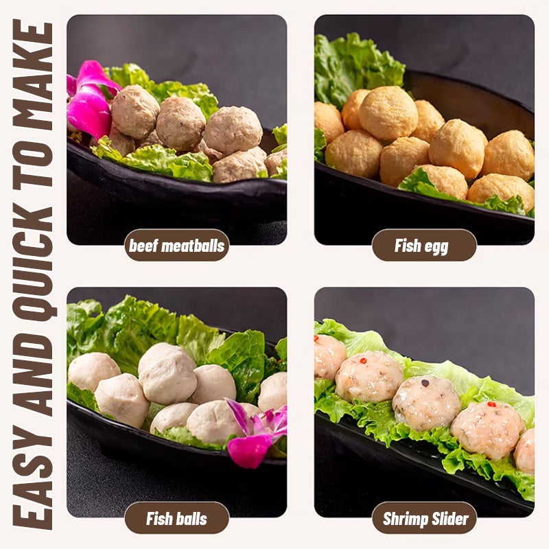 Fleischbällchen-Presse – Perfekte Form Jedes Mal