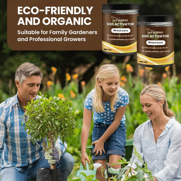 Bodenaktivator – Gesündere Pflanzen Schnell (3 Stück)