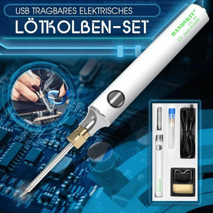 USB-Elektrischer Lötkolben – Tragbares Set mit Temperaturregelung Mivoza Deutschland