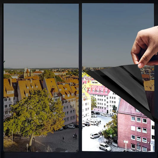 Privatsphäre Sonnenschutz Fensterfolie – Anti-UV Hitzereflektierende Folie Mivoza Deutschland