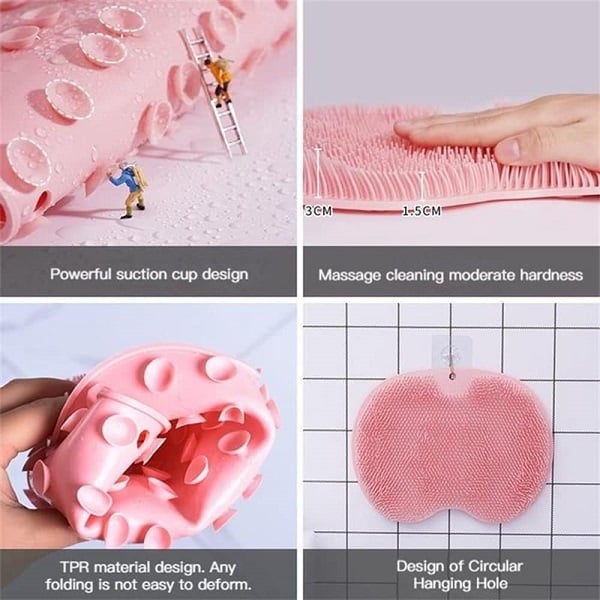 Shower Foot & Back Scrubber Massage Pad Zorenza