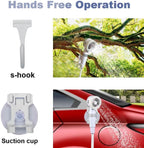 Tragbare Outdoor-Dusche mit Akku