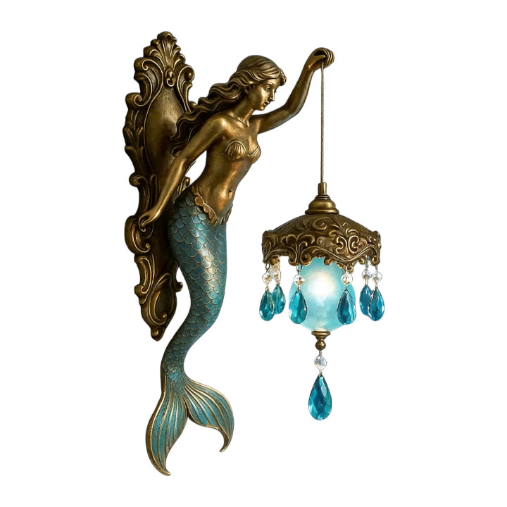 Meerjungfrau Wandlampe