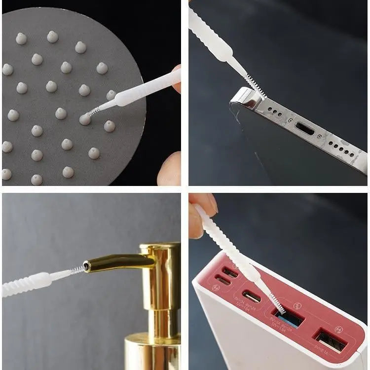Präzisions-Reinigungsbürsten – Duschkopf- und Wasserhahn-Reinigungsset Mivoza Deutschland