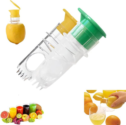 2-teiliges Zitronenpressen-Set mit Schraubaufsatz – Frischer Saft überall & jederzeit! Mivoza Deutschland