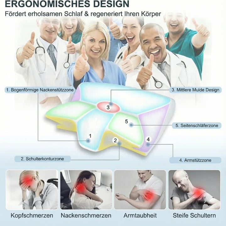 Ergonomisches Memory-Kissen