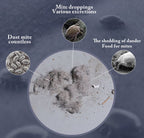 Handstaubsauger für Textilien – Entfernt Milben aus Bett & Sofa