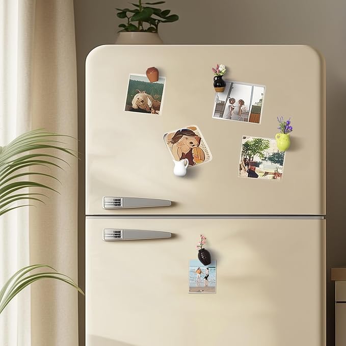 3er-Set Mini-Pflanzenvasen-Magnete für dekorative und frische Akzente Mivoza Deutschland