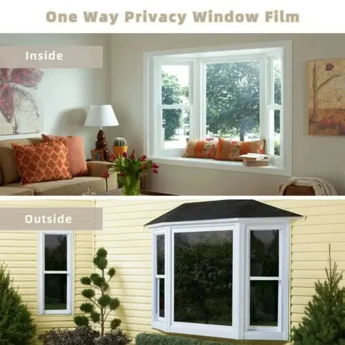 Privatsphäre Sonnenschutz Fensterfolie – Anti-UV Hitzereflektierende Folie Mivoza Deutschland