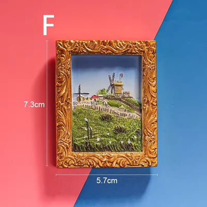 Van Gogh Kühlschrankmagnete mit 3D-Kunstdetails Mivoza Deutschland