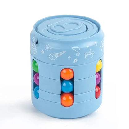 Mehrschichtiger Fidget-Würfel – Stressabbau-Spielzeug mit bunten Rollern Mivoza Deutschland
