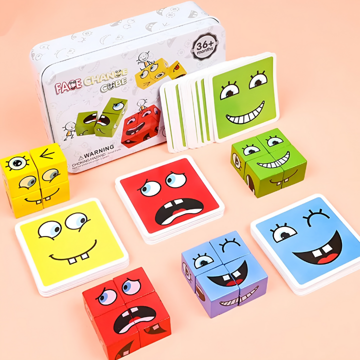 FaceCubes™ Entdecke Emotionen durch Spielen!