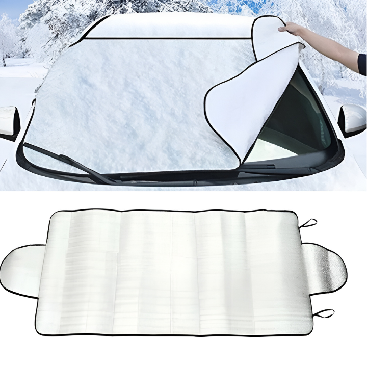 FrostCover™ | Du musst den Schnee nicht abbürsten!