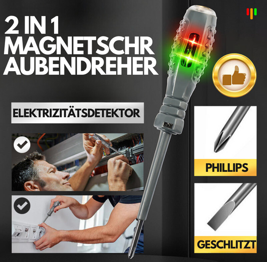 2-in-1 Spannungsprüfer Schraubendreher (2 Stück/Set)