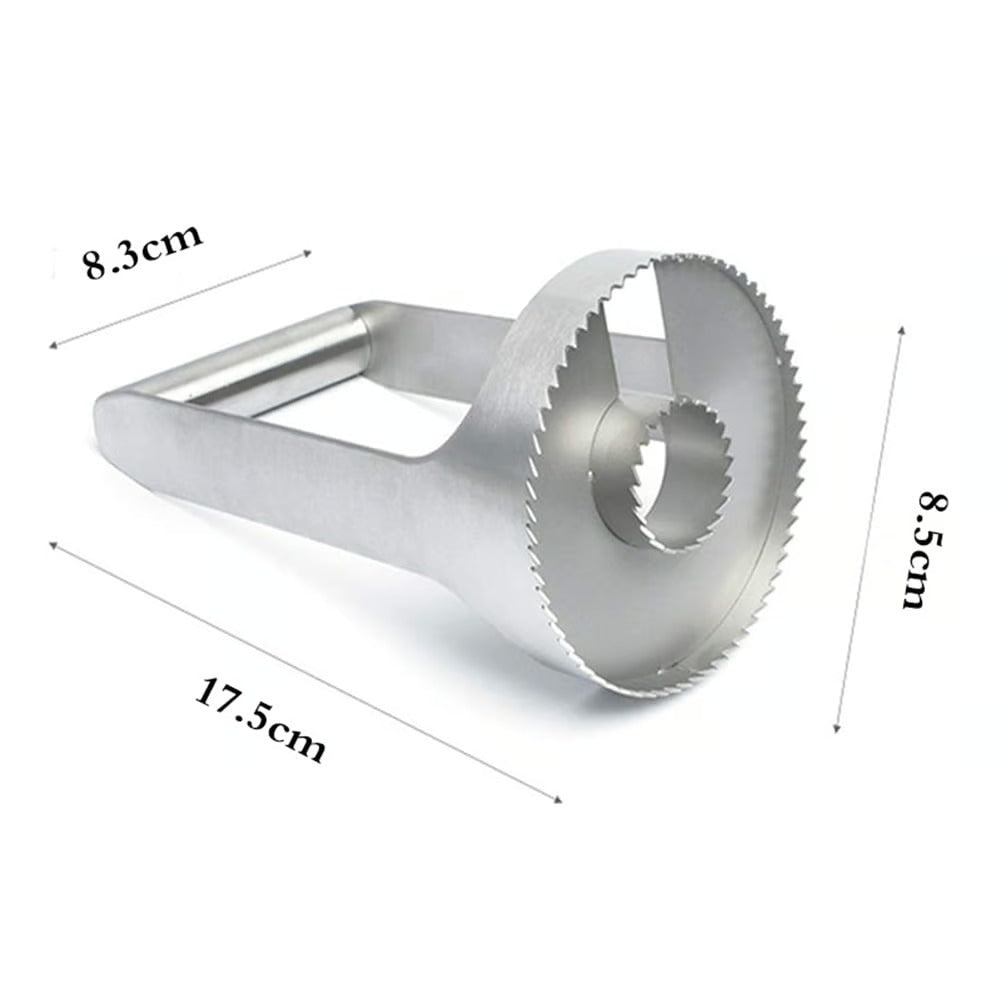 Müheloser Edelstahl-Ananasschneider für schnelles und sauberes Schneiden