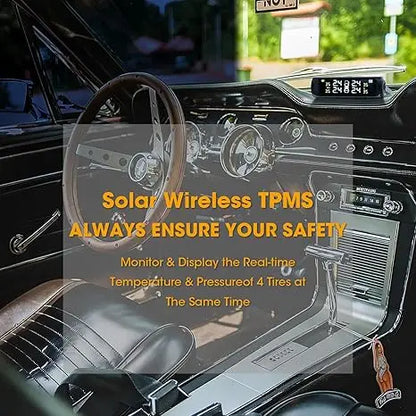Solar Reifendruck-Überwachungssystem — Verhindert Reifenunfälle frühzeitig Mivoza Deutschland