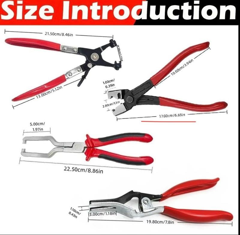 Kfz-Zangen-Set – Komplettes Reparatur-Kit