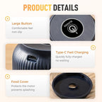 Elektrischer Mini-Zerkleinerer – Schnelle Zubereitung in Sekunden