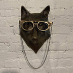 Tierkopf Wanddekoration