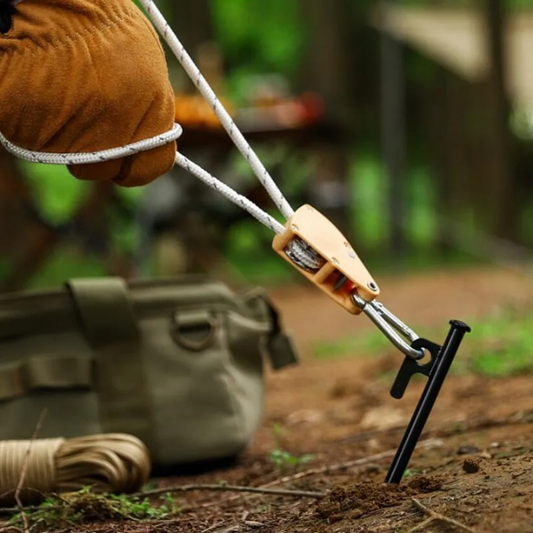 1+1 GRATIS | Winddichtes Outdoor-Seil – 5 m Reflektierendes Nylon mit Karabiner Mivoza Deutschland