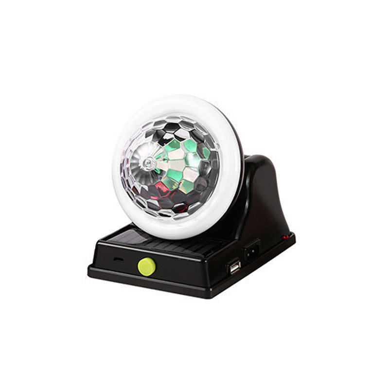 Solarbetriebene Rotierende RGB-Disco-Kugel – Magisches Partylicht Mivoza Deutschland