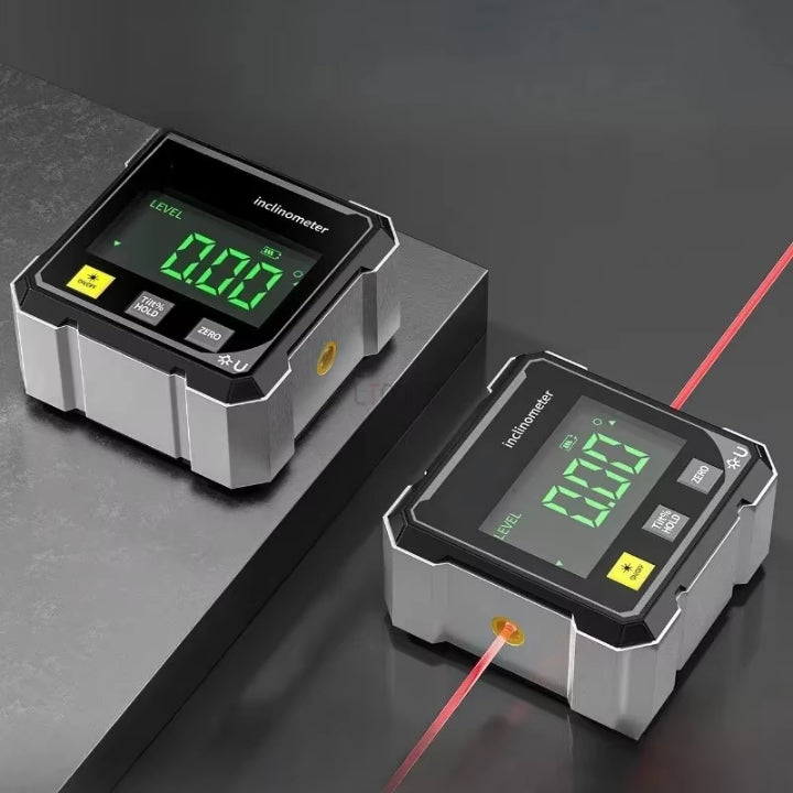 Digitaler Neigungsmesser mit Laser – perfekt ausrichten ohne Nachmessen