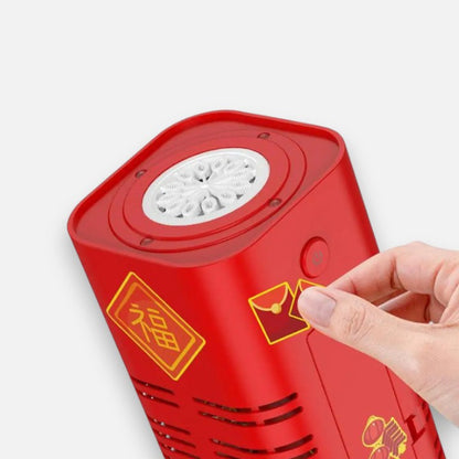 Bubble-Maschine zum Neujahrsfest