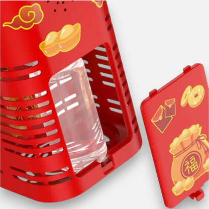 Bubble-Maschine zum Neujahrsfest