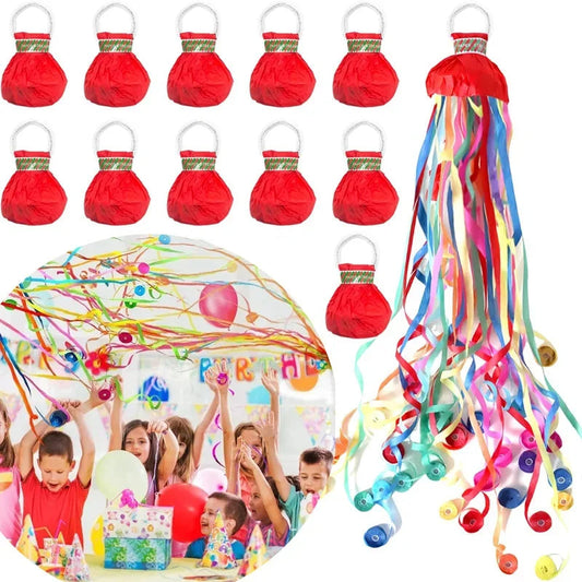 10er-Set Handliche Papier-Streamer – Bunte Deko ohne Konfetti-Chaos Mivoza Deutschland