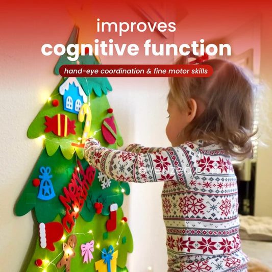🎄Everized Interactive Felt Christmas Tree for Kids🎄 Mivoza Deutschland