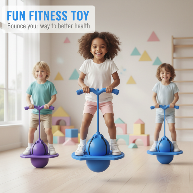 Balance-Hüpfball – Spaßiges Fitness für Kinder & Erwachsene