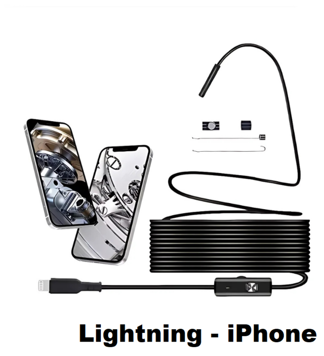 USB-Inspektionskamera mit LED-Licht – Verborgene Bereiche Sehen