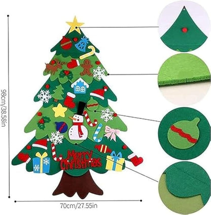 🎄Everized Interactive Felt Christmas Tree for Kids🎄 Mivoza Deutschland