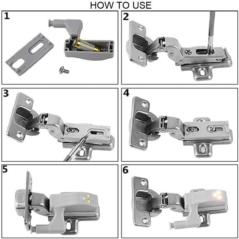 5+5 GRATIS | Bewegungssensor LED-Schranklicht – Automatisch & Kabellos Mivoza Deutschland