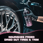 Auto-Innenraum-Politurspray – Trockenes Finish für Kunststoff & Leder