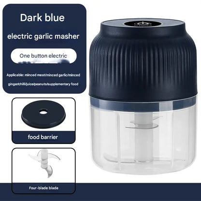 Electric Garlic Chopper,Mini Portable Veggie Chopper Mivoza Deutschland