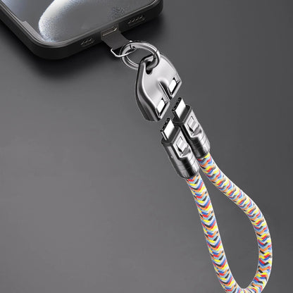 USB-C Schnelllade-Handykordel — Lanyard & Ladekabel in einem