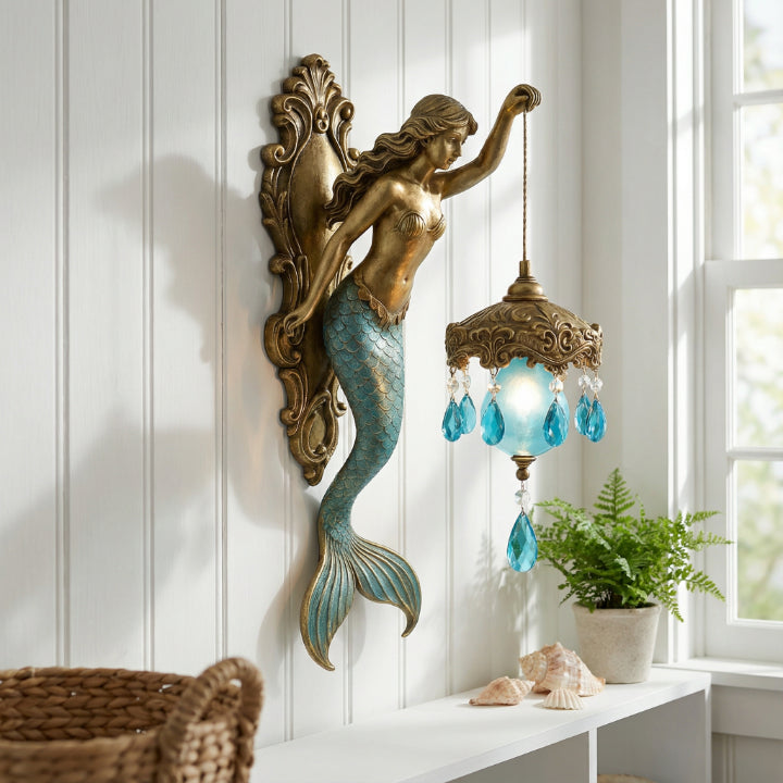 Meerjungfrau Wandlampe