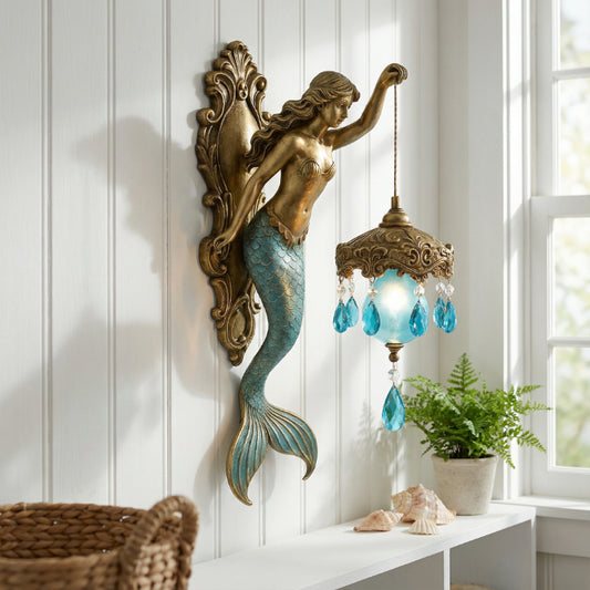Meerjungfrau Wandlampe