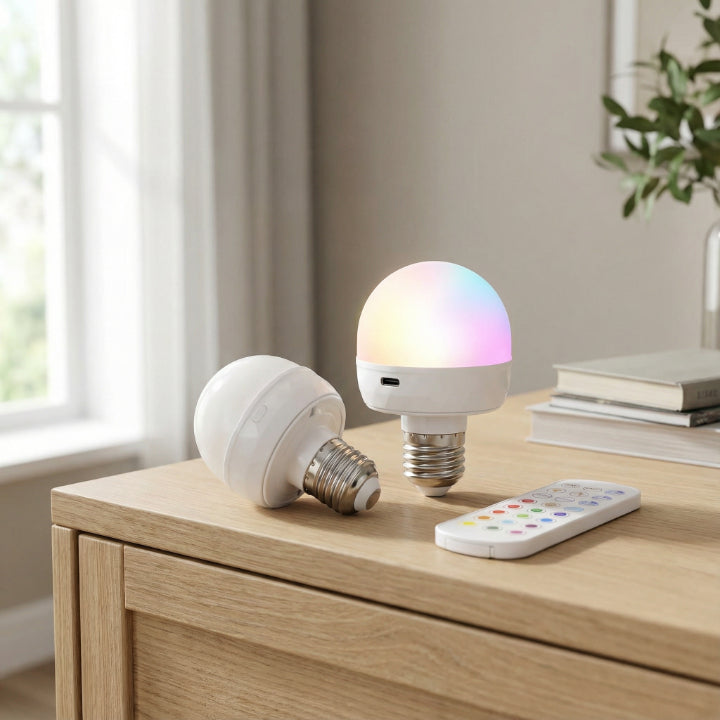 Wiederaufladbare LED-Lampe