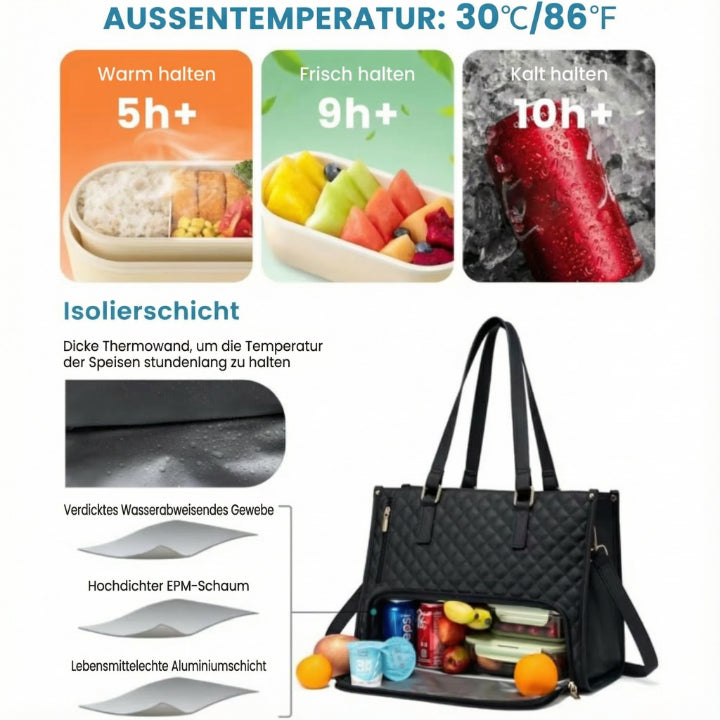 Isolierte Lunch-Tasche