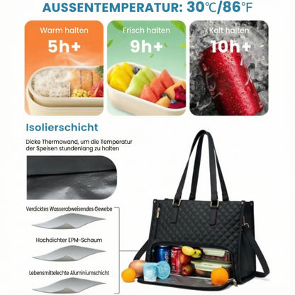 Isolierte Lunch-Tasche